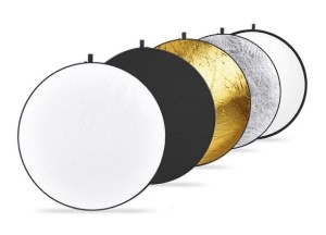 Neewer 43-inch 110cm 5-in-1 Collapsible Multi-Disc Light Reflector 